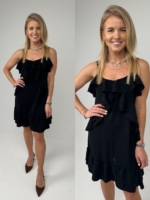 Juoda suknelė D#5305