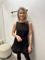 Ruda suknelė D#6054