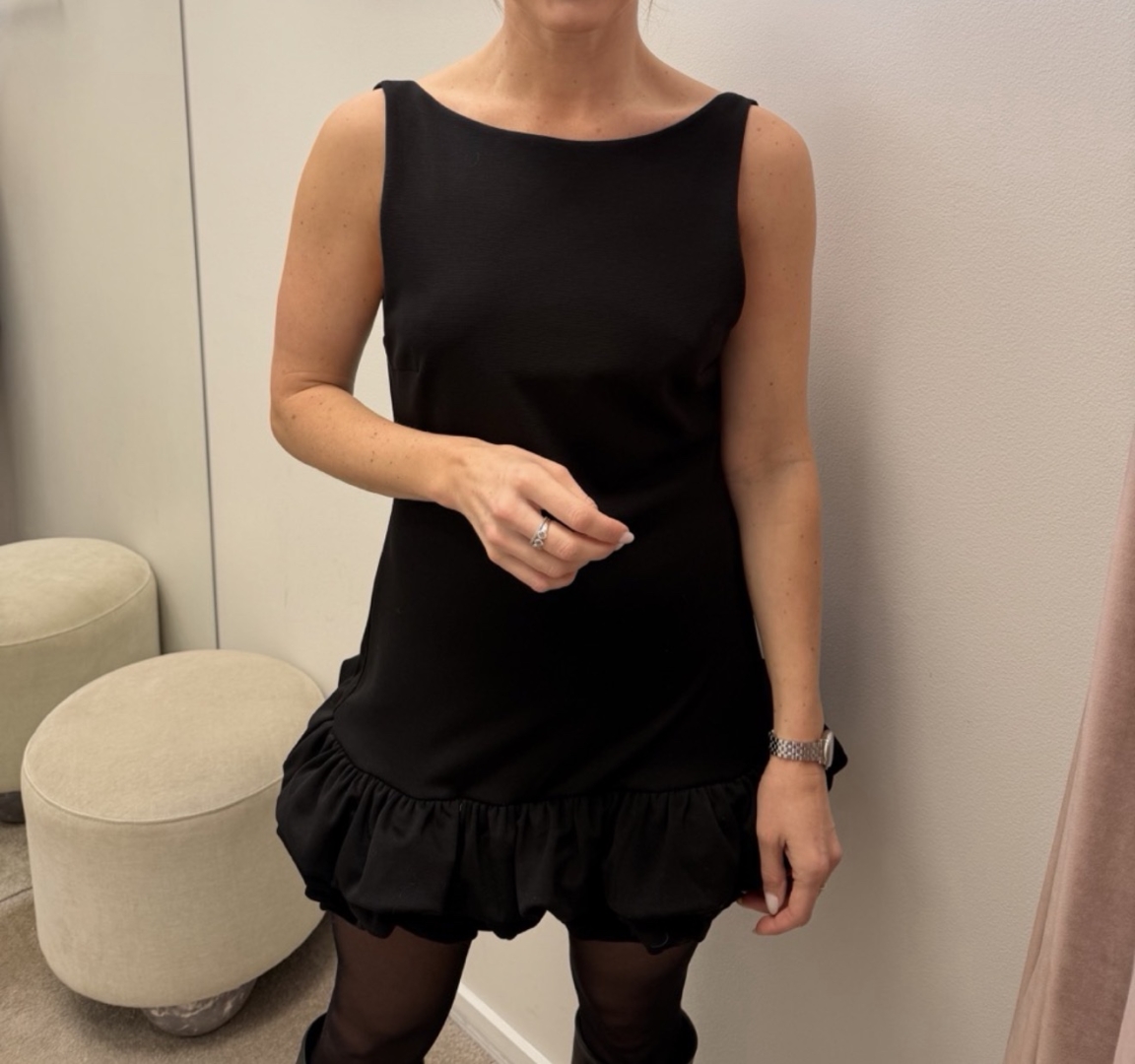 Juoda suknelė D#6055