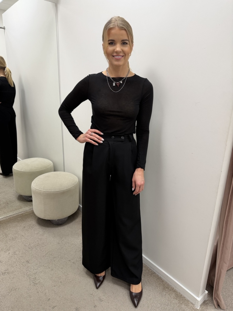 Kelnės juodos D#6122