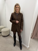 Švarkas rudas D#6153