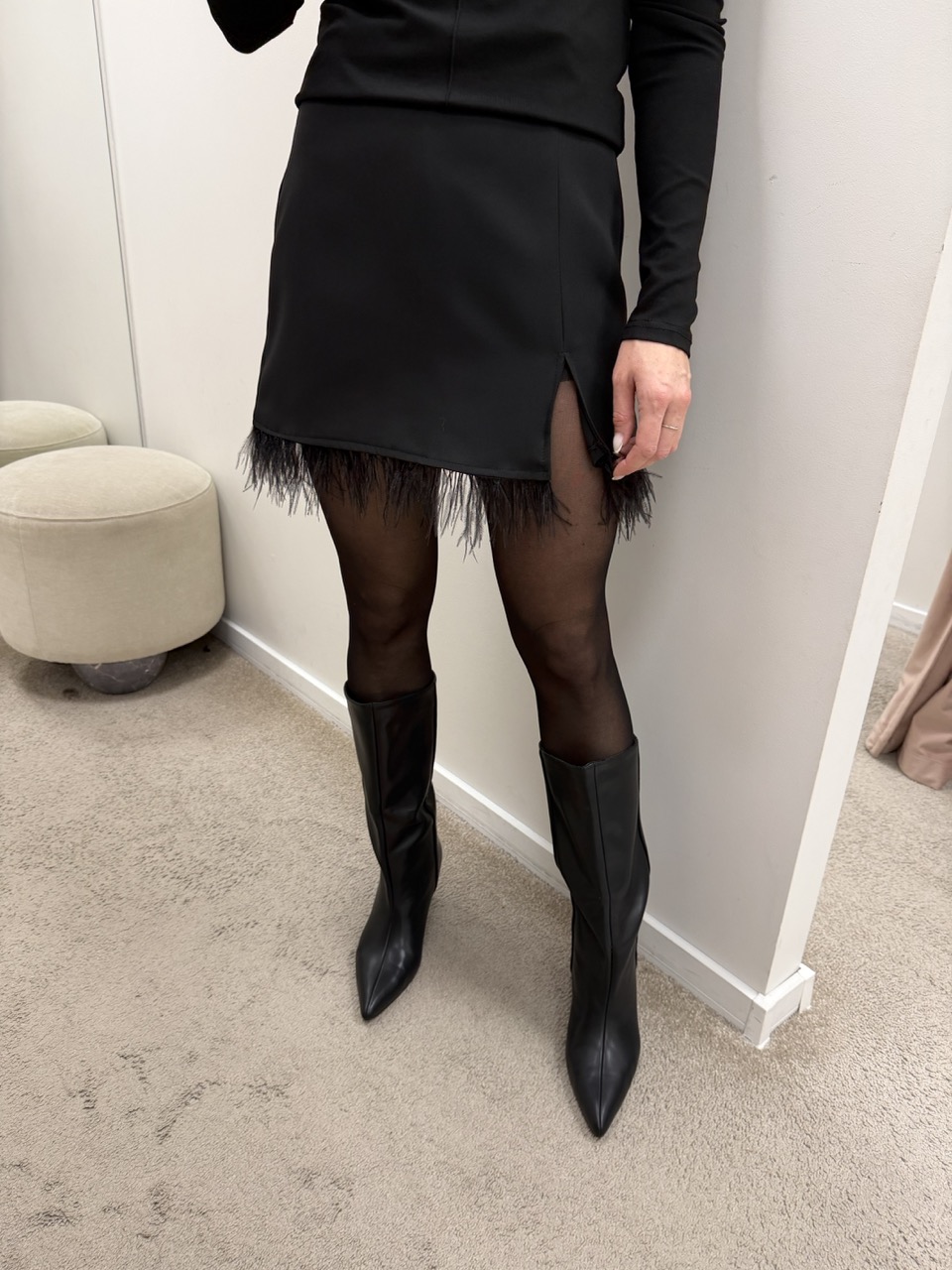 Sijonas juodas D#6150