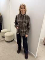 Marškiniai rudi D#6205