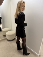 Juoda suknelė D#6216