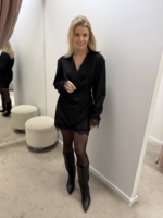 Juoda suknelė D#6229