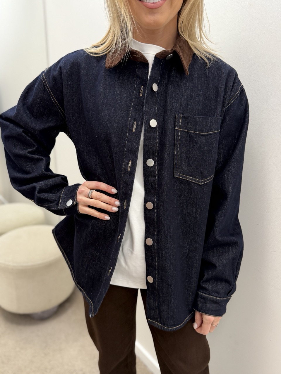 Džinsiniai marškiniai D#6251