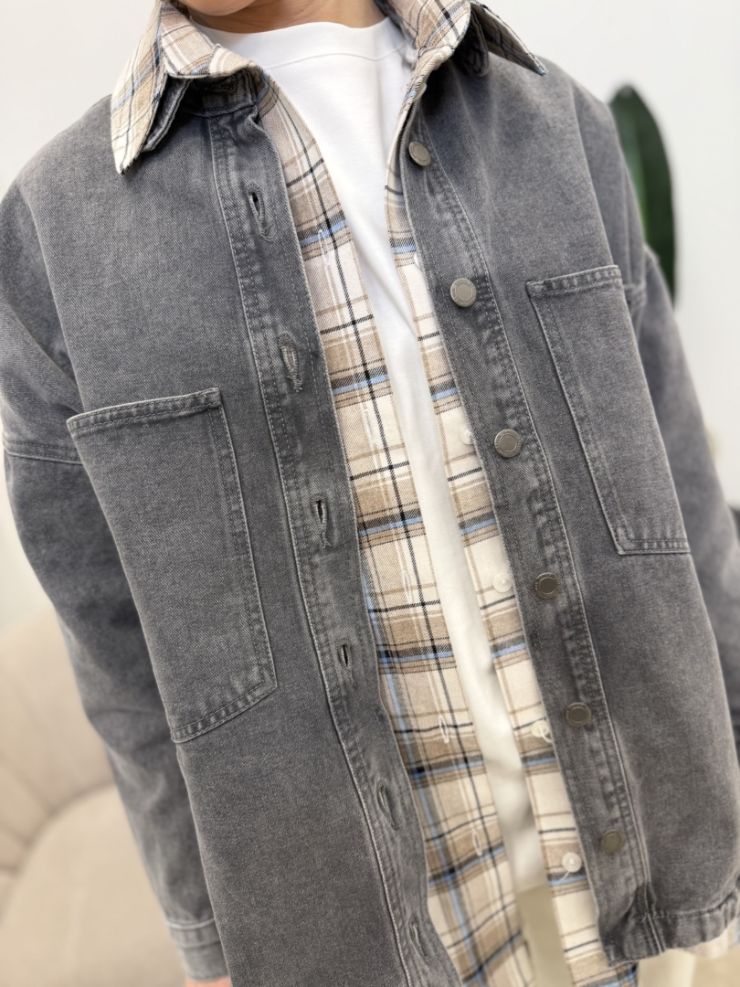 Džinsiniai marškiniai D#6326