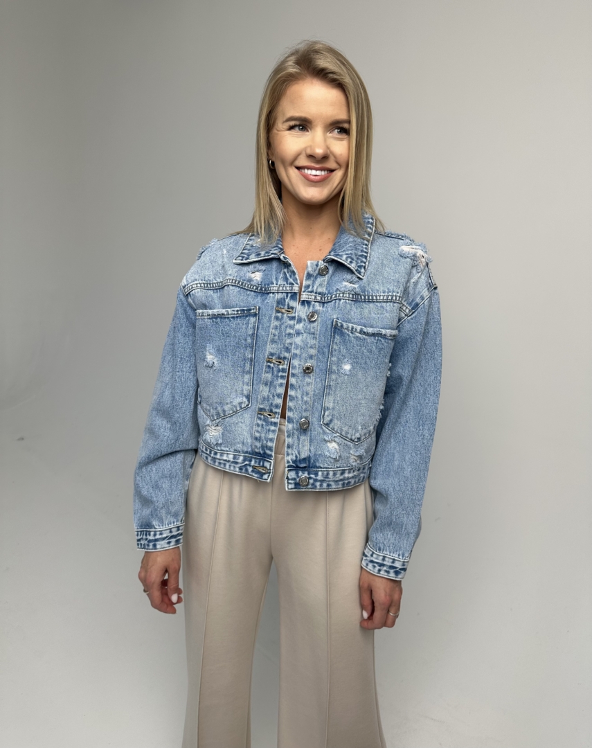 Džinsinis švarkas D#6417