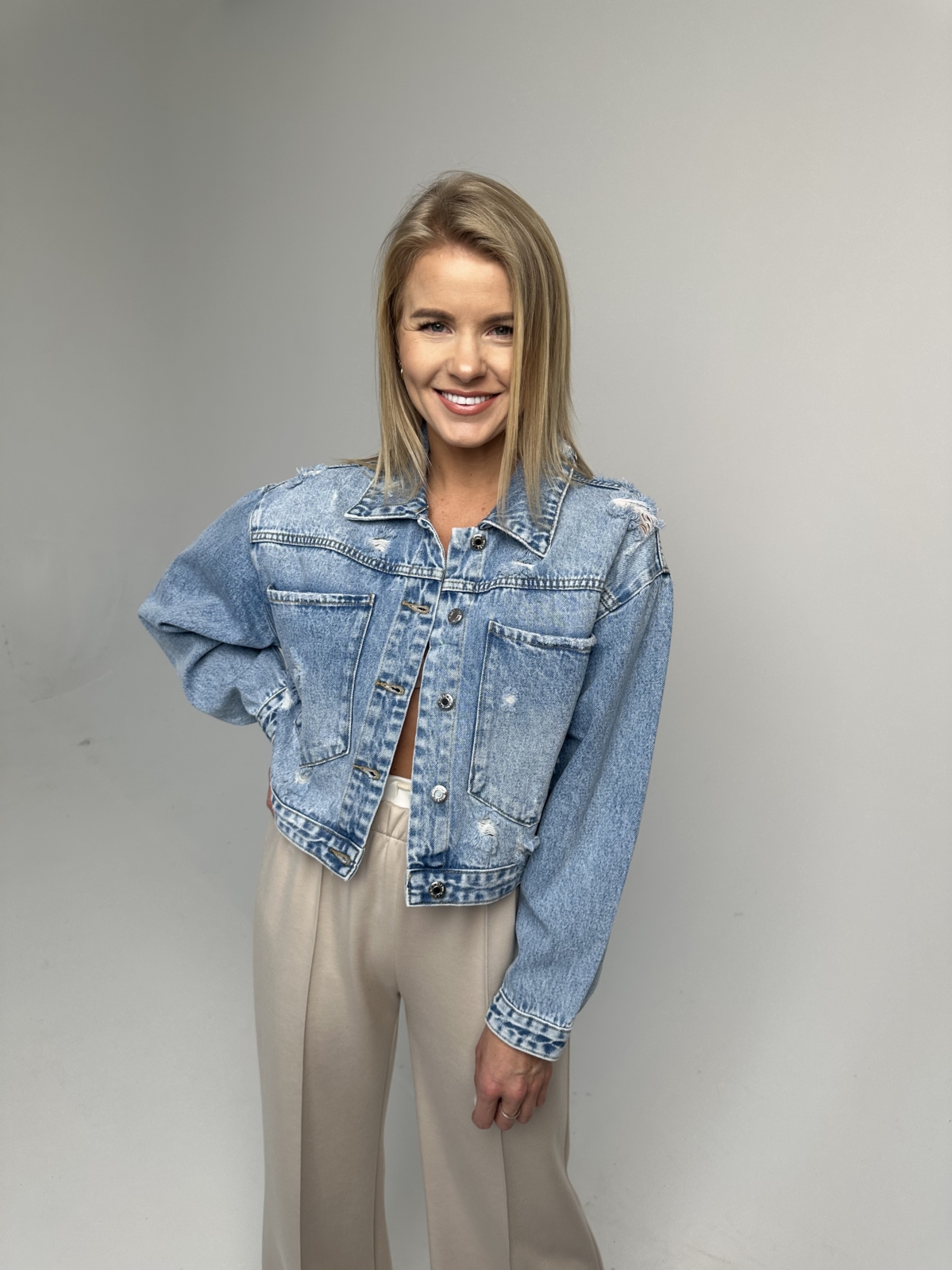 Džinsinis švarkas D#6417