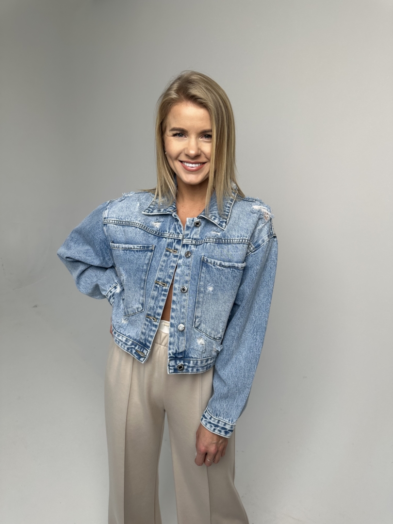 Džinsinis švarkas D#6417