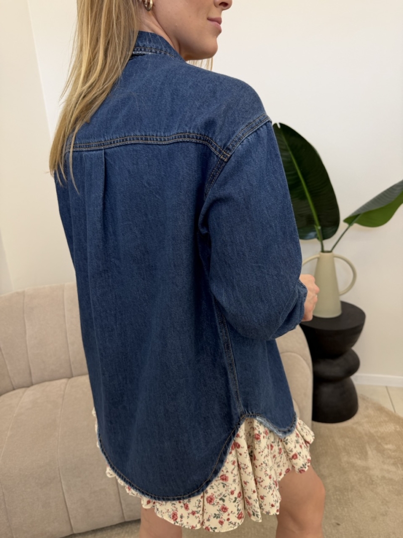 Džinsiniai marškiniai D#6416