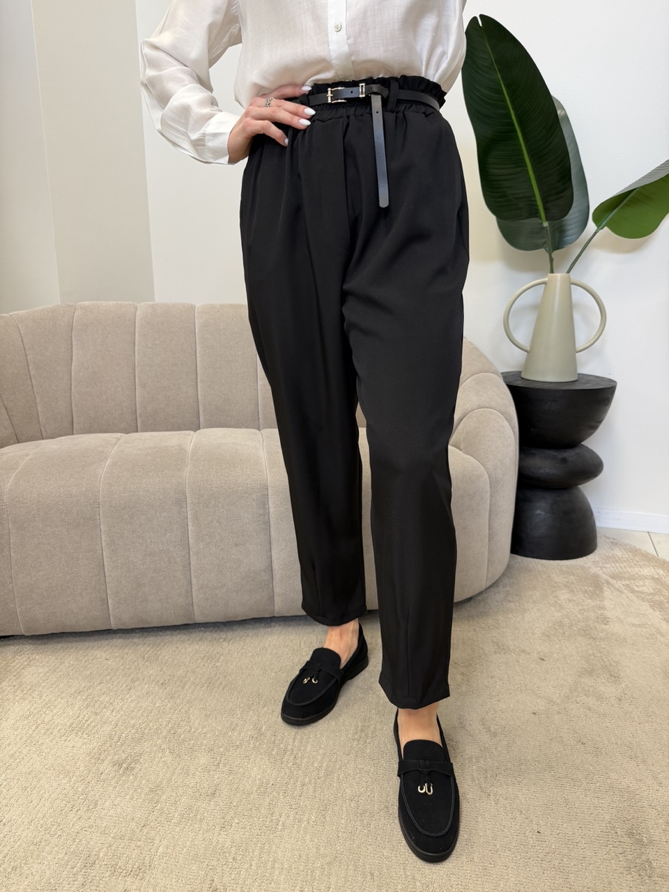 Kelnės juodos D#6421