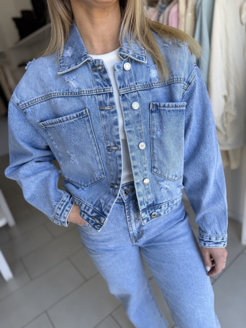 Džinsinis švarkas D#6417