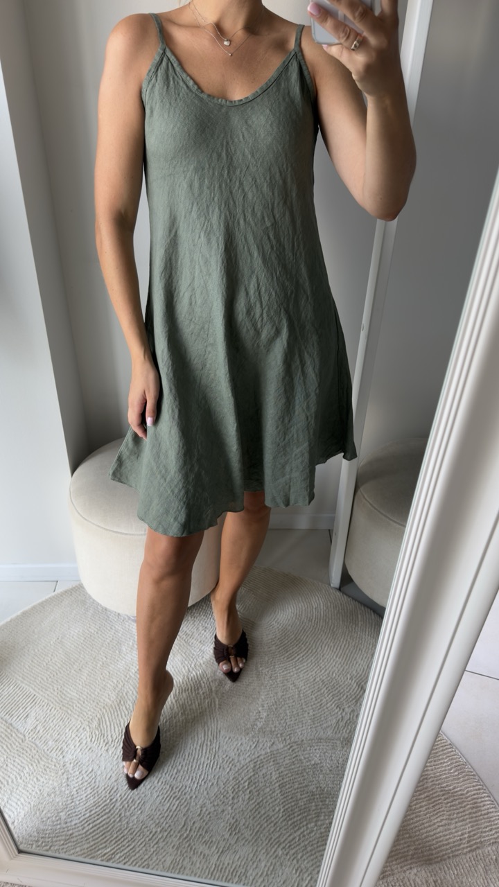 Lininė suknelė D#6753